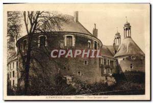 Old Postcard St Fargeau Chateau Tour Jacques heart