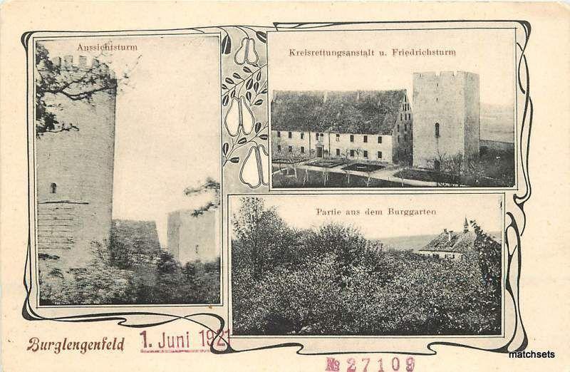 1921 GERMANY Multi View postcard 14209