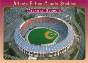Atlanta GA, Georgia - Fulton County Baseball Stadium