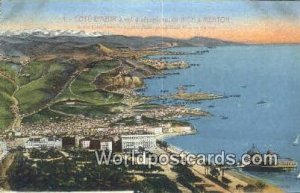 Nice Menton, France, Carte, Unused 