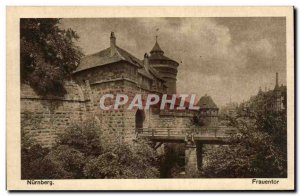 Postcard Old Nurnberg Frauentor