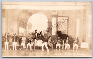 K49/ Benton Harbor Michigan RPPC Postcard c1940s House of David Band 33