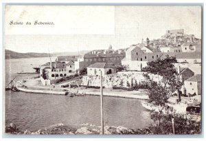 c1905 Greetings from Šibenik Gateway to the Kornati Islands Croatia Postcard