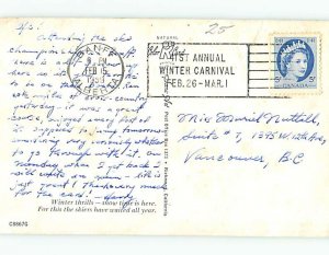 Chrome SKIING SCENE Banff Alberta AB AG5342