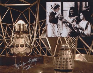 Brigit Forsyth Dr Who Evil Of The Daleks 10x8 Hand Signed Photo