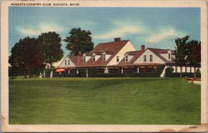 Augusta Country Club Augusta Maine Postcard PC496