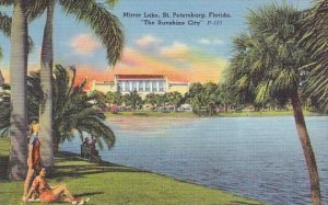 Florida Saint Petersburg Mirror Lake The Sunshine City