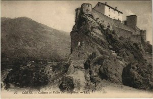 CPA Corte Chateau et Vallee de Tavignano CORSICA (1078579)