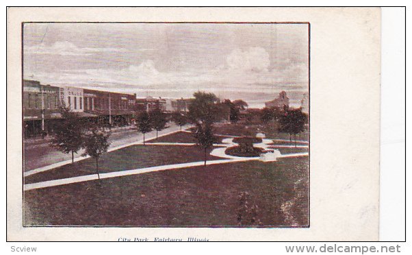 Scenic view,  City Park,  Fairbury,  Illinois,   00-10s