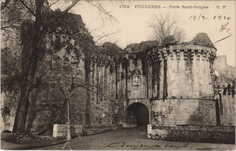 CPA Fougeres Porte Saint Sulpice (1237661)