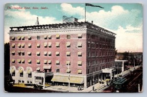 J96/ Boise Idaho Postcard c1910 Owyhee Hotel Building 280