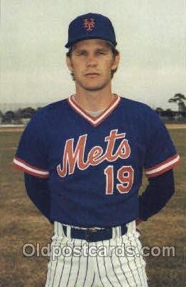 Ron Gardenhire, Infielder Mets Baseball Unused 