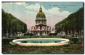 Old Postcard Paris Le Dome des Invalides