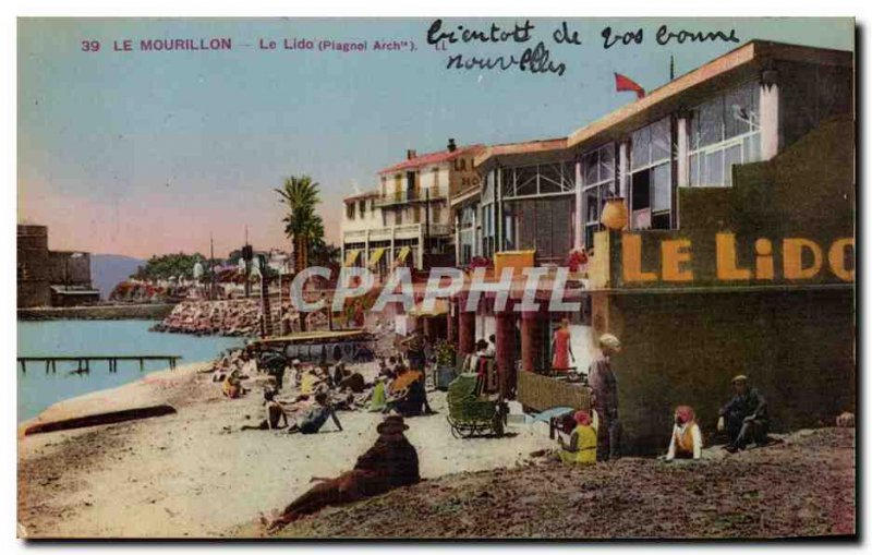 Mourillon - Lido - Old Postcard