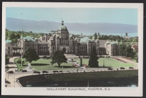 Canada British Columbia VICTORIA Parliament Buildings - SceneOchroM RPPC