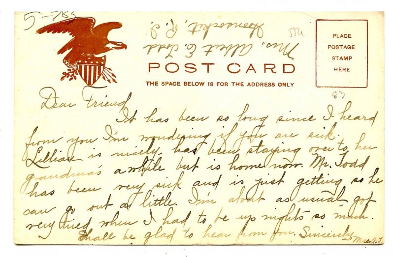 RI - Woonsocket. Court Street Bridge    (glitter)