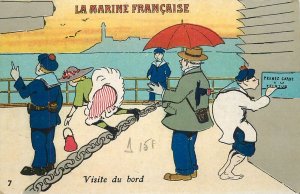 French army military humor comic caricature military french navy uniform trip