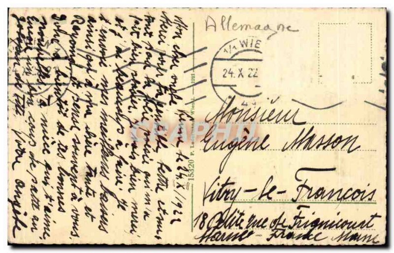 Old Postcard Wien Schottering