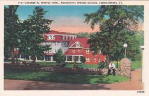 Virginia Harrisonburg Massanetta Springs Hotel Massanetta Springs Station