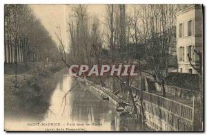 Postcard Old Saint Maurice Small Arms Marne Aval gateway