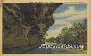 Bluffs, US Highway 71, Ozarks in Noel, Missouri