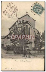 Postcard Old Protestant Church Vichy