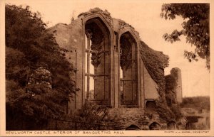 England Kenilworth Castle Banqueting Hall Interior