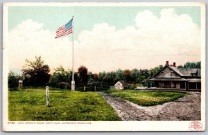 Vtg Adirondacks Mountains New York NY John Brown House North Elba 1910s Postcard
