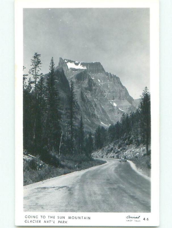 old rppc NICE VIEW Glacier National Park - West Glacier Montana MT i6930