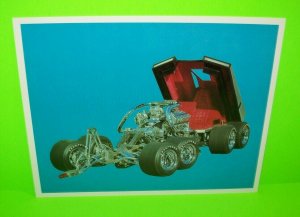 Martian Hot Rod Spider California Show Car Original Photo Print Jay Ohrberg 1969 