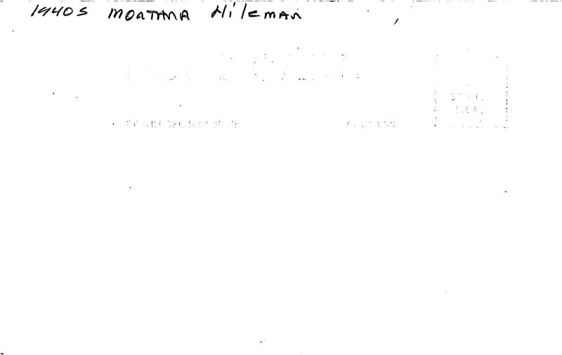 1940s Montana Glacier Hotel Interior Dining Room Hileman RPPC Postcard 25-11244