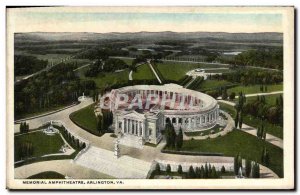 Postcard Old Memorial Amphitheater Arlington Va