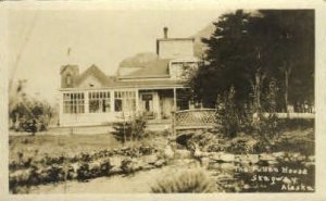 Real Photo -The Pullen House - Skagaway, Alaska AK