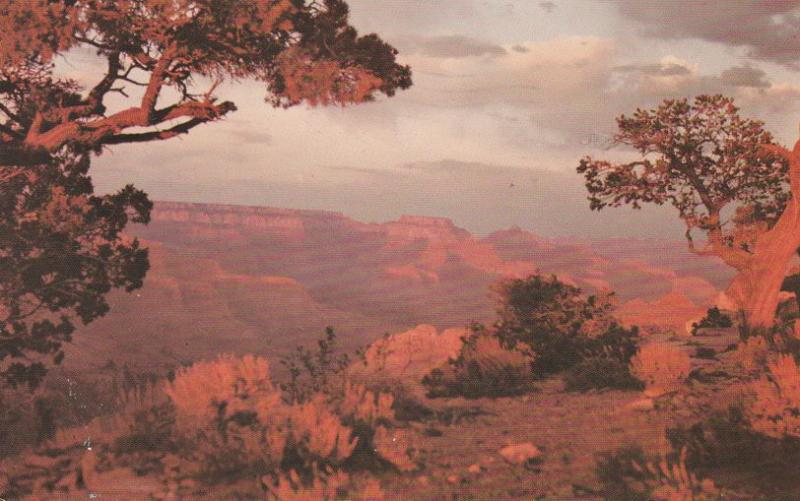 Hopi Point at Sunset - Grand Canyon AZ, Arizona - pm 1979