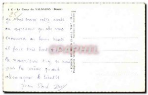 Postcard Modern Army Camp Valdahon