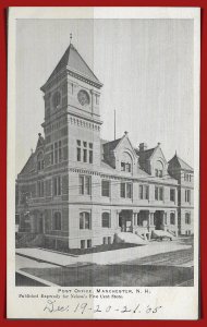 New Hampshire, Manchester - Post Office - Undivided  - [NH-340]