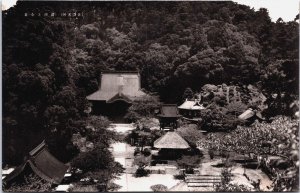 Japan Japanese Temples in the Woods Vintage Postcard C198