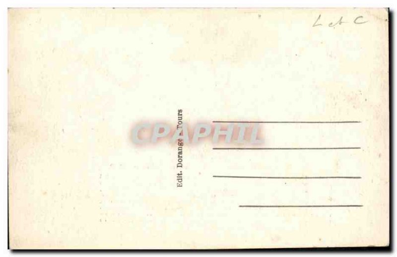 Old Postcard Cheverny Chateau