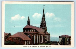 Cathedral St. Germain de Rimouski PQ CANADA Postcard