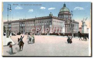 Postcard Old Berlin Kgl Schloss und Schlossbrucke