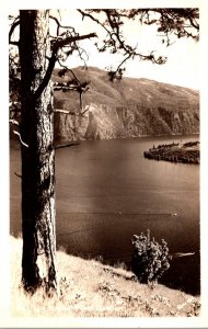 Idaho Lake Penn Oreille From Cape Horn 1944 Real Photo