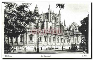 Old Postcard Sevilla Catedral