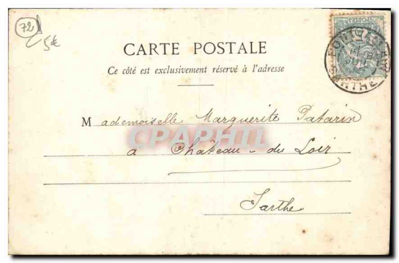 Old Postcard Chateau du Lude The Grand Salon