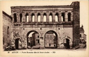 CPA AUTUN - Porte Romaine dite de St-ANDRÉ (354436)