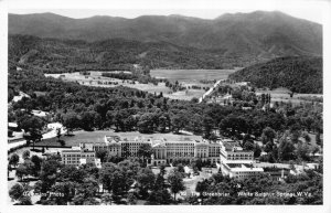 Real Photo Postcard The Greenbrier in White Sulphur Spring, West Virginia~121859