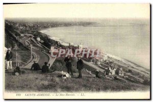 Old Postcard Sainte Adresse Le Havre Nice