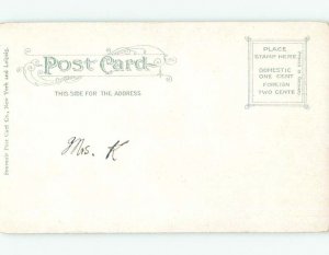 Divided-Back POSTCARD FROM Postmarked Hampton Florida FL HM6323