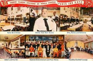 CA, Los Angeles, California, Paris Inn Cafe, Multi View,About Town Natural Color