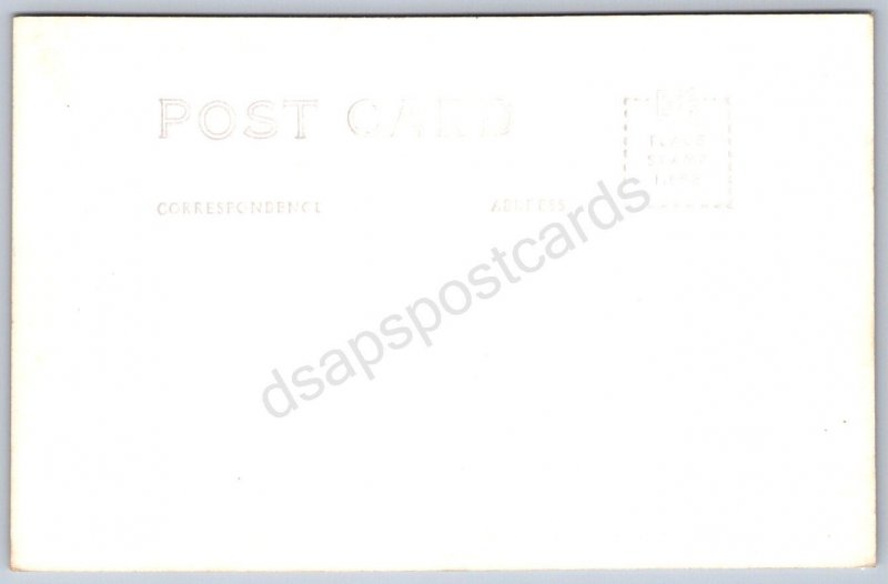 K45/ Carrollton Missouri RPPC Postcard c40s Root School Building  193