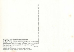 Sunlight Soap poster advertising postcard